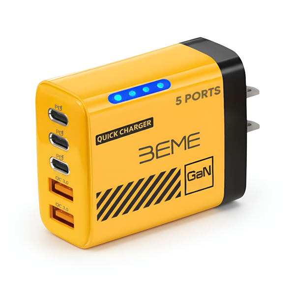 BEME FlashVolt Wall 2C 5 Port Charger