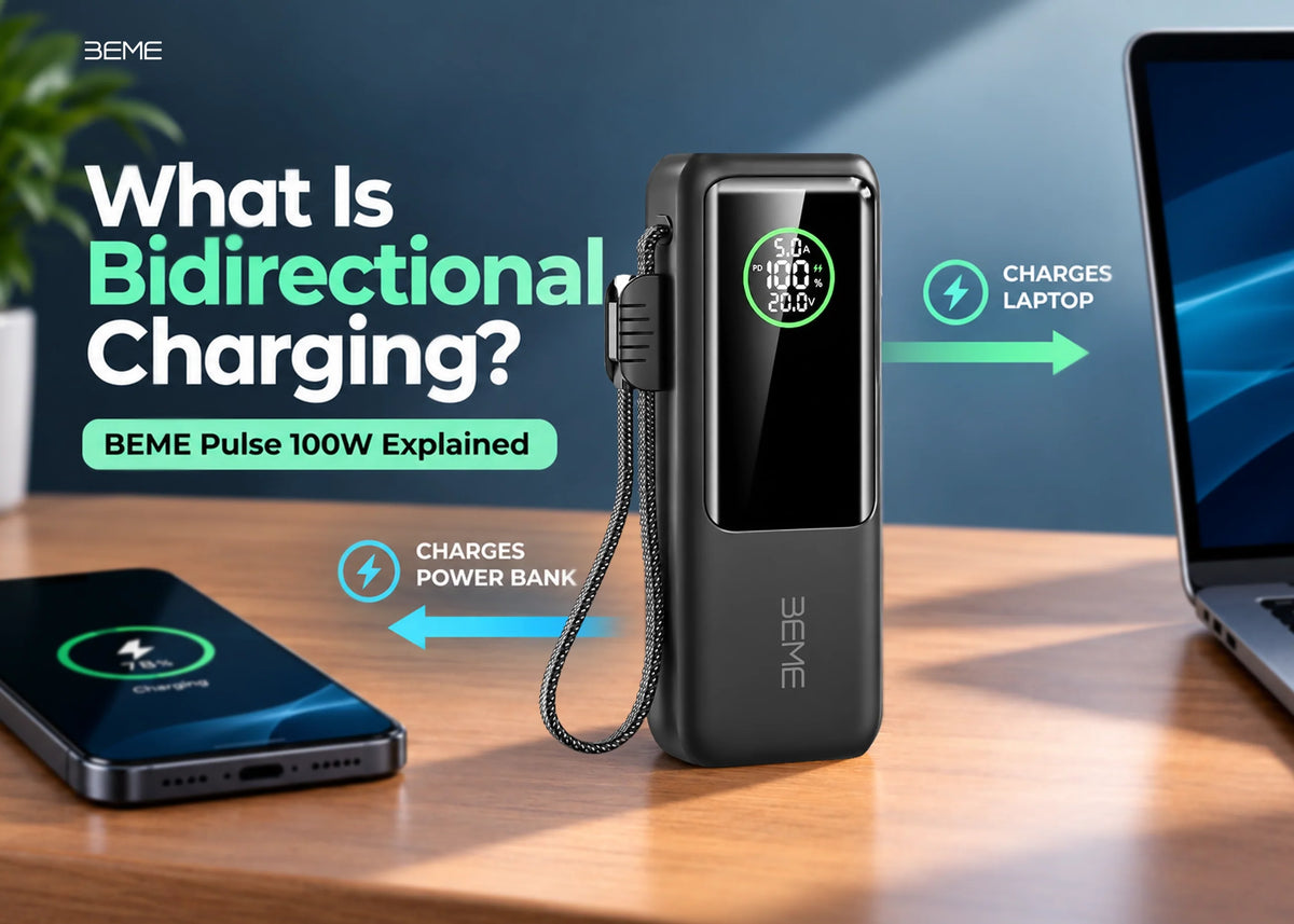 What Is Bidirectional Charging and Why the BEME Pulse 100W Uses It