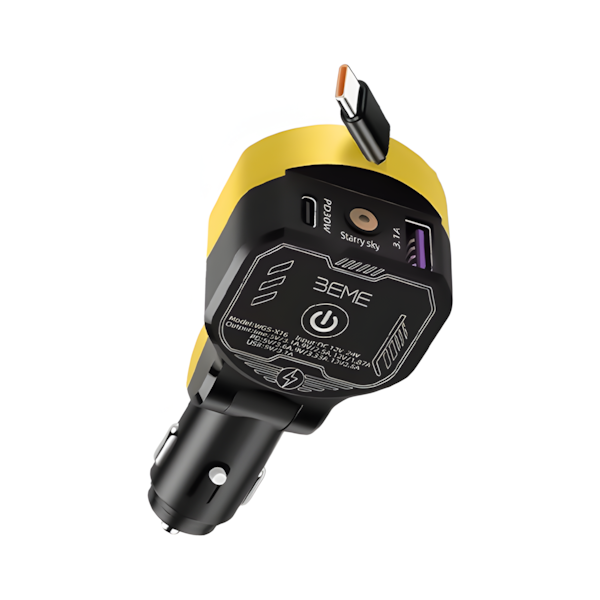 BEME FlashVolt Bumblebee 65W PD Car Charger