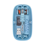 BEME Explorer Mouse 2 Transparent Dual-Mode Wireless Mouse (2.4G + BT 5.2)