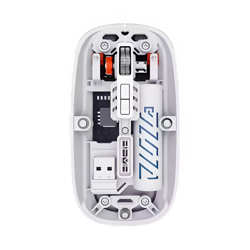 BEME Explorer Mouse 2 Transparent Dual-Mode Wireless Mouse (2.4G + BT 5.2)
