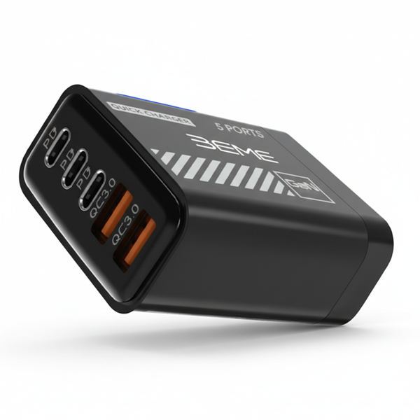 BEME FlashVolt Wall 2C 5 Port Charger