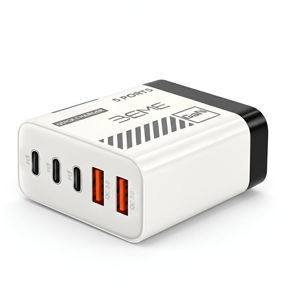 BEME FlashVolt Wall 2C 5 Port Charger