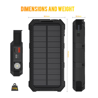 BEME Photon Ultra Solar Powerbank 20000mah 1