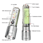 BEME Torch Multifunctional Zoom Flashlight 
