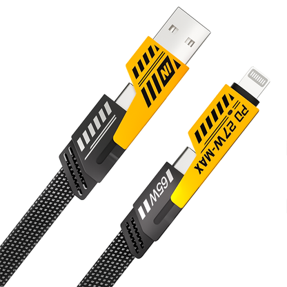 BEME Transformer 65W Fast Charging Cable 5 in 1