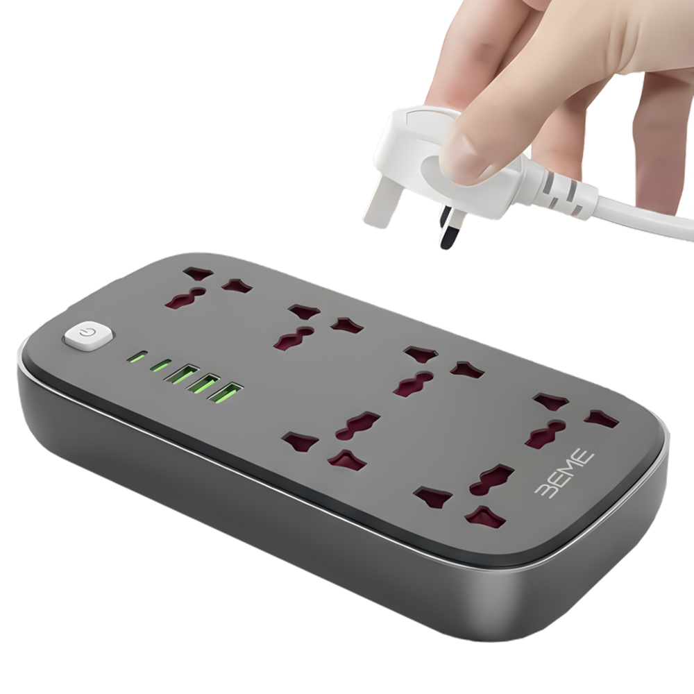Beme Power Strip 2 6 Port Power Extension